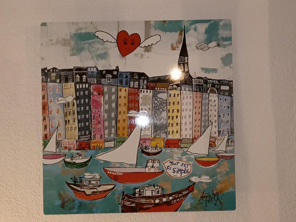옹플뢰르 Le Coeur Du Centre Historique Refait A Neuf 아파트 외부 사진